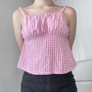 Girls Pink Summer Top Size XS